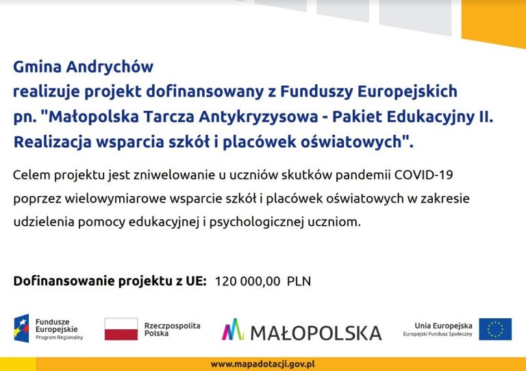 Read more about the article Małopolska Tarcza Antykryzysowa