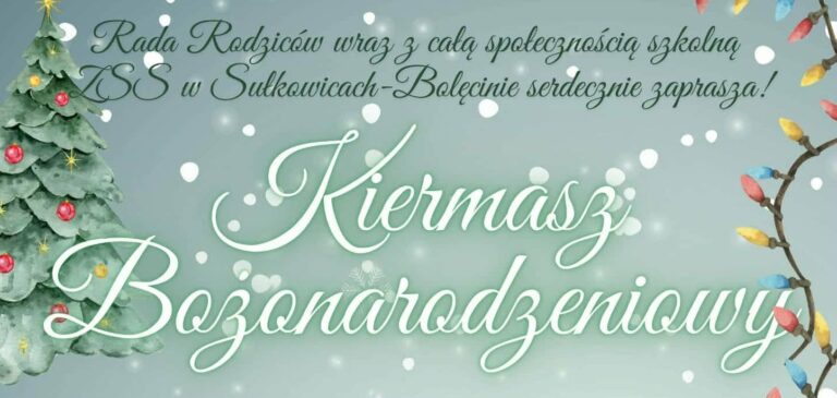 Read more about the article Kiermasz Bożonarodzeniowy