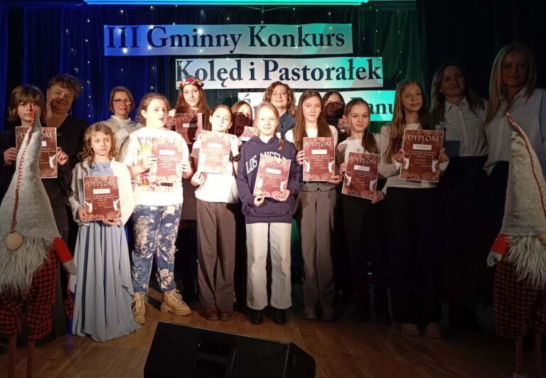 Read more about the article Wyniki III Gminny Konkurs Kolęd i Pastorałek ” Śpiewajmy Panu”