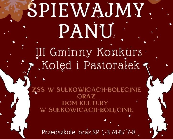 Read more about the article III Gminny Konkurs Kolęd i Pastorałek